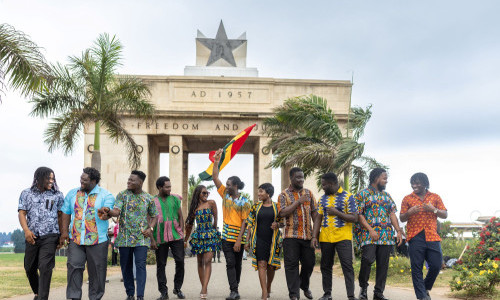 GlobalDance: THE GREATEST SONICS BAND aus Ghana