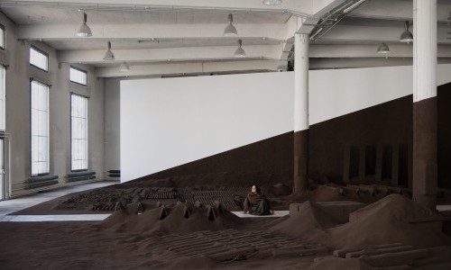 Kurzvortr&auml;ge in der Ausstellung Delcy Morelos