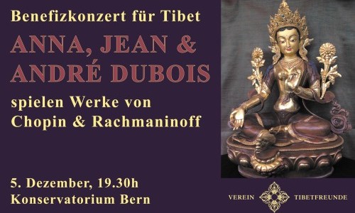 Benefiz-Klavierabend: 25 Jahre Musik für Tibet