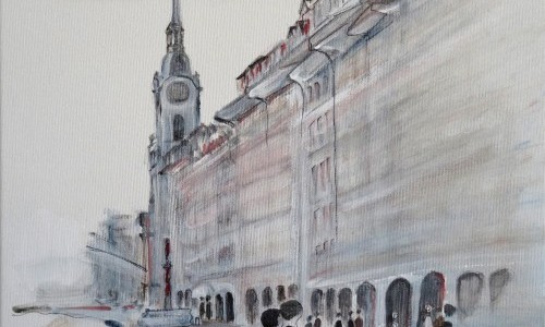 Ausstellung von Hedwig Hayoz-H&auml;feli : "Sehnsucht nach Frieden"