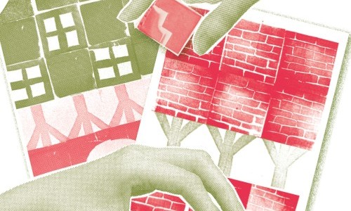 Altstadthäuser stempeln: Sonntagatelier für Familien