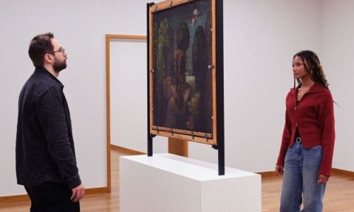 F&uuml;hrung in der Ausstellung &laquo;Verso. Geschichten von R&uuml;ckseiten&raquo;