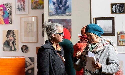 Benefizausstellung - Wohin bleiben wir Vol.2