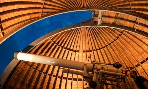 Public tour about the current sky