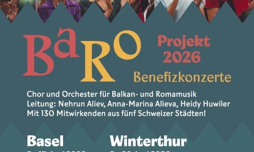 BaRo Projekt 26 &ndash; Benefizkonzerte Balkan & Roma Musik