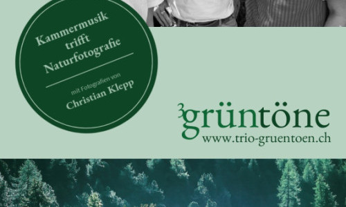 Trio Gr&uuml;nt&ouml;ne &ndash; Kammermusik & Naturfotografie