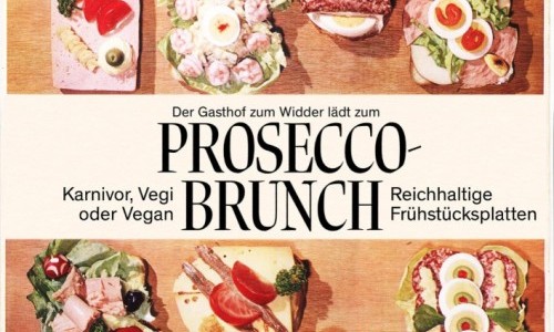 Prosecco-Brunch