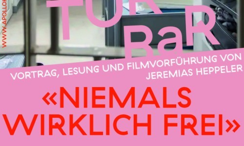 Kulturbar: »Niemals wirklich frei« – Jeremias Heppeler
