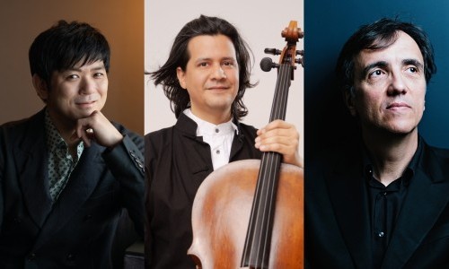 Meisterkonzert: Daishin Kashimoto, Claudio Bohórquez und Eric Le Sage