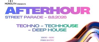 AFTERHOUR STREET PARADE 2026