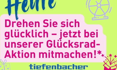 Gl&uuml;cksrad-Aktion