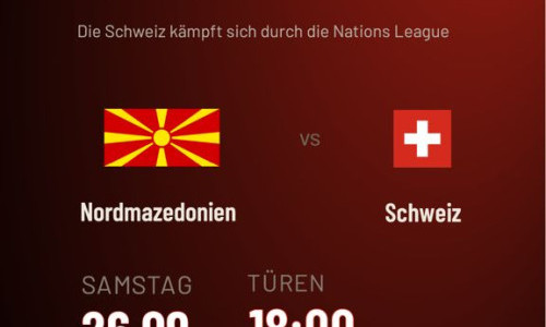 Nati LIVE im BBC | Nordmazedonien vs Schweiz