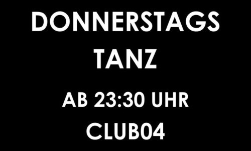 DONNERSTAGS TANZ