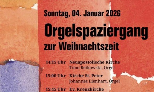 toccatawil Orgelspaziergang zur Weihnachtszeit – Konzert II