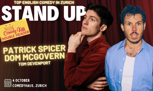 Comedy Kiss Double Header: Patrick Spicer and Micky Overman