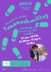 Tanznachmittag mit Live Musik im Gleis 21