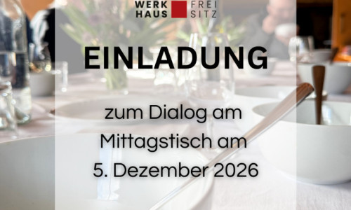 Dialog am Mittagstisch