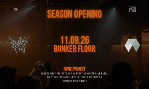 RVNZ.project  Kinker 11.09.26 Season Opening (16+)