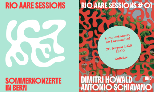 Rio Aare Sessions: #1 Dimitri Howald und Antonio Schiavano