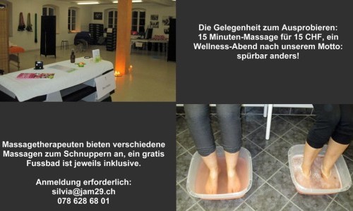 Schnuppermassage
