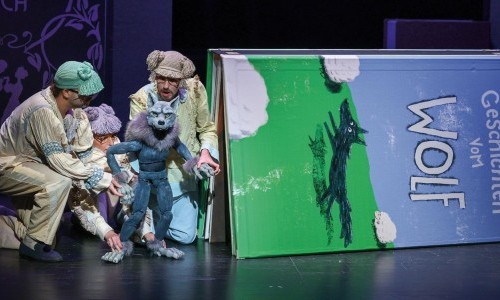 Der Wolf, der aus dem Buch fiel