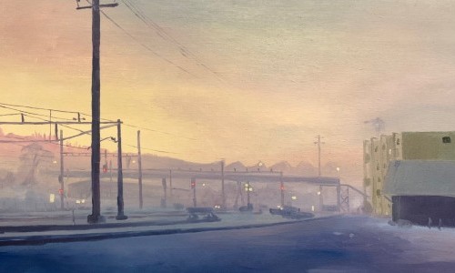 Ohne Eile - Julian Schleuniger, Malerei