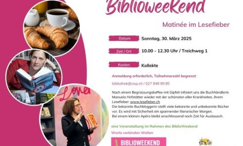 Matin&eacute;e im Lesefieber