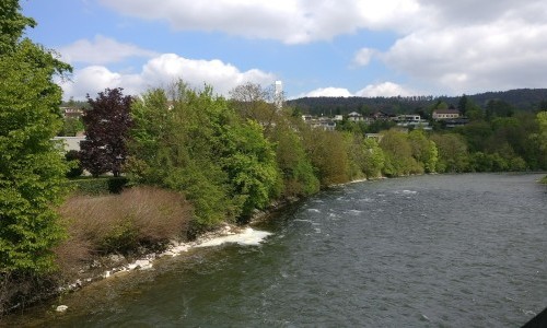 Bauernhaus an der Limmat