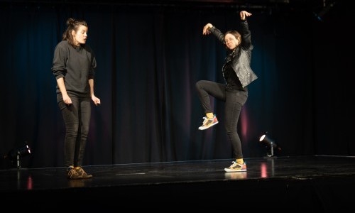 Ein frühes Stück - die improvisierte Matinée-Show