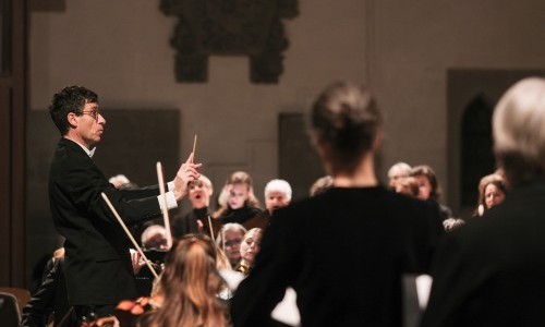 Weihnachtskonzerte — André Fischer mit dem Zürcher Konzertchor