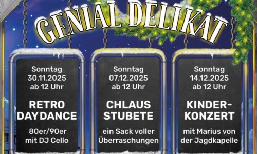Genialer Dezember - Kinderkonzert mit Marius von der Jagdkapelle