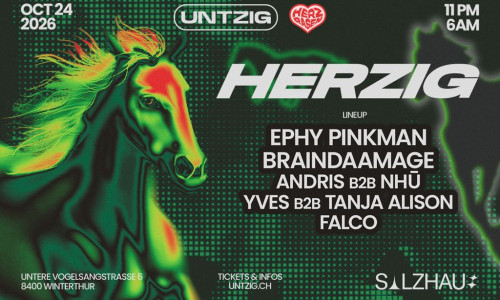 HERZIG &ndash; Herzrasen x Untzig