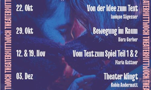 Theatermittwoch - &Uuml;ber Theatersprechen (Theaterbesuch)