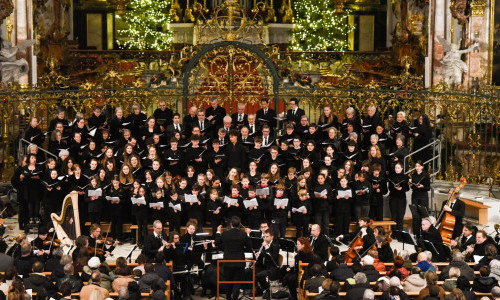 Weihnachtslieder-Singen