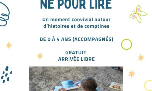 Né pour lire