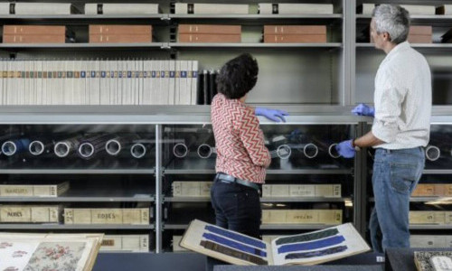 Zeitzeugen aus Seide &ndash; Einblick in die Textilarchive