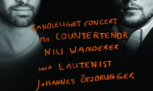 Candlelight Konzert mit Countertenor Nils Wanderer und Lautenist Johannes Ötzbrugger