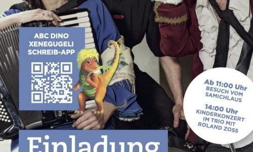 Besuch des Samichlaus und Familienkonzert mit Berner Liedermacher Roland Zoss