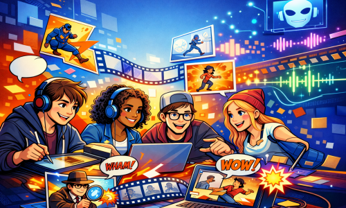 Comic-Video: Kreativworkshop mit KI
