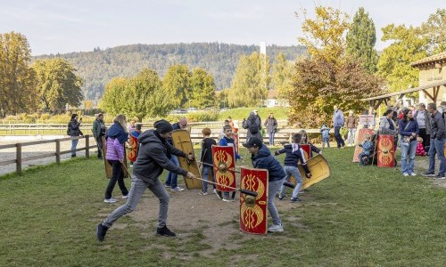 Familienf&uuml;hrung mit Ausbildung zum Legion&auml;r