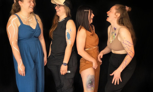 &Acirc;me de sorci&egrave;re : Atelier bodypainting