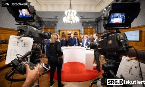 «SRG.Diskutiert»-Talk in St. Gallen