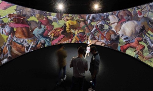 Murten, ausgeschlachtet. Ein Sieg wird in Szene gesetzt.