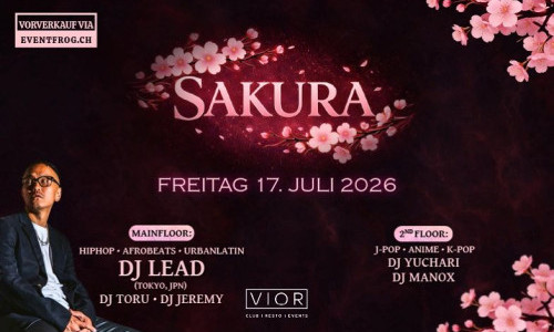 Sakura pres. DJ LEAD from Tokyo