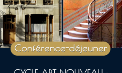 Conf&eacute;rence & d&eacute;jeuner - Bruxelles, capitale de l'Art Nouveau
