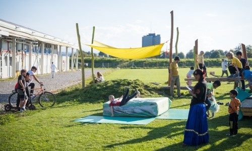 Ausstellung im Pavillon