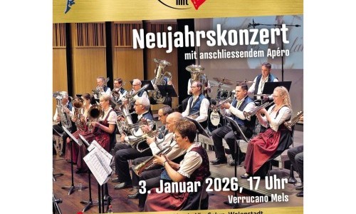 Benefiz-Neujahrskonzert "Sarganserländer Musikanten"