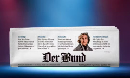 &laquo;DER BUND&raquo; IM GESPR&Auml;CH Thema und Talk-Gast folgt ...