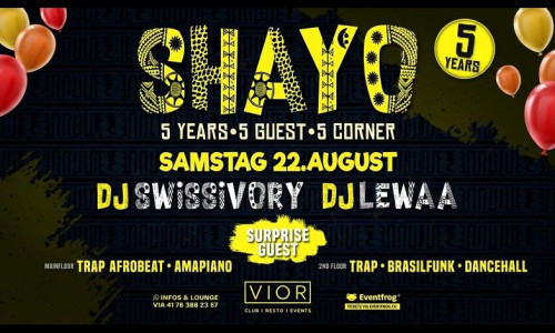 SHAYO - We love Afrobeats