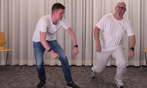 B&uuml;hne77 meets Improtheater von Pascal Spycher und Roger Menzi